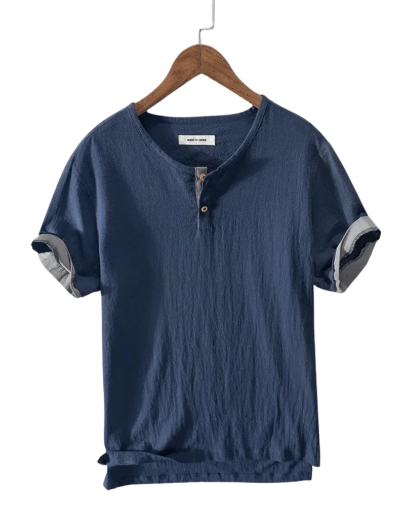 Elegant Cotton Summer Shirt