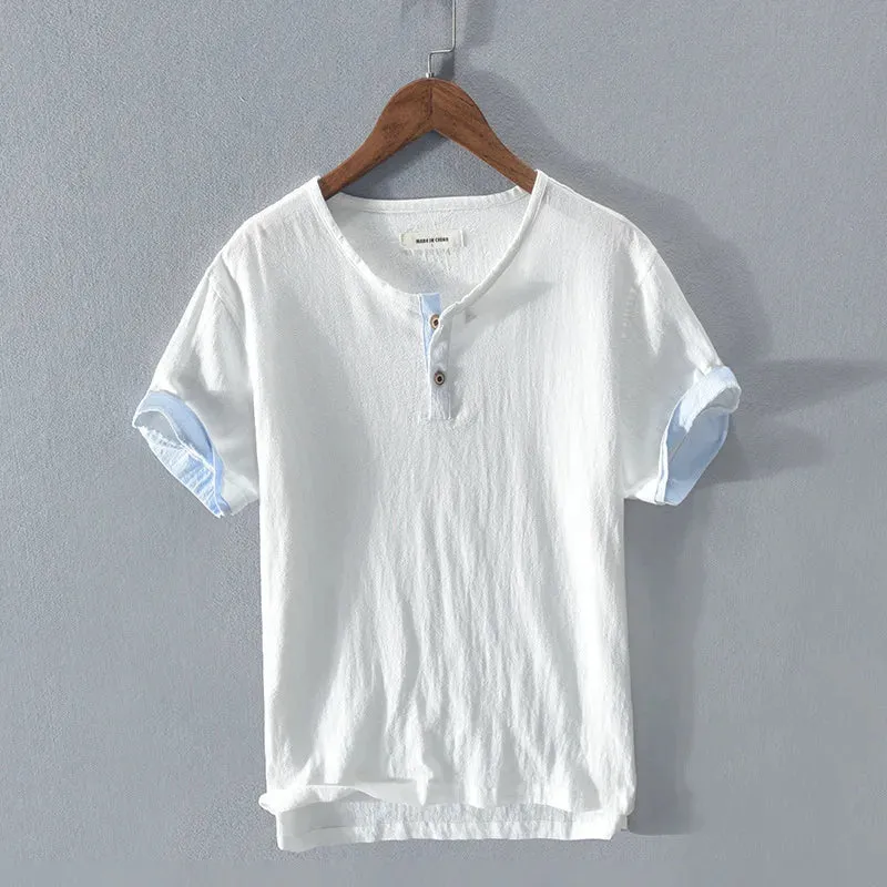 Elegant Cotton Summer Shirt