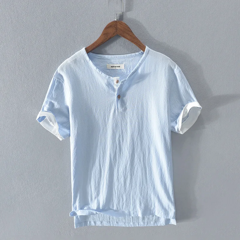 Elegant Cotton Summer Shirt