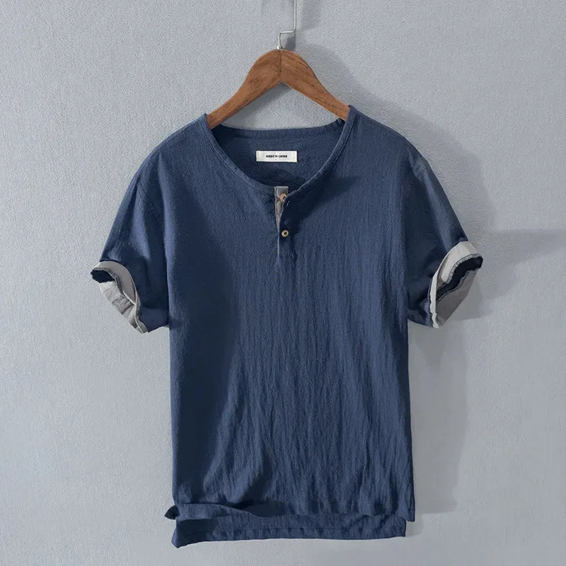 Elegant Cotton Summer Shirt