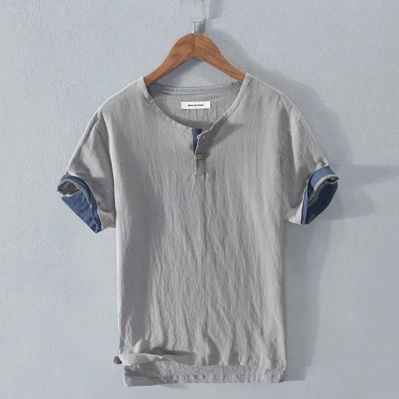Elegant Cotton Summer Shirt