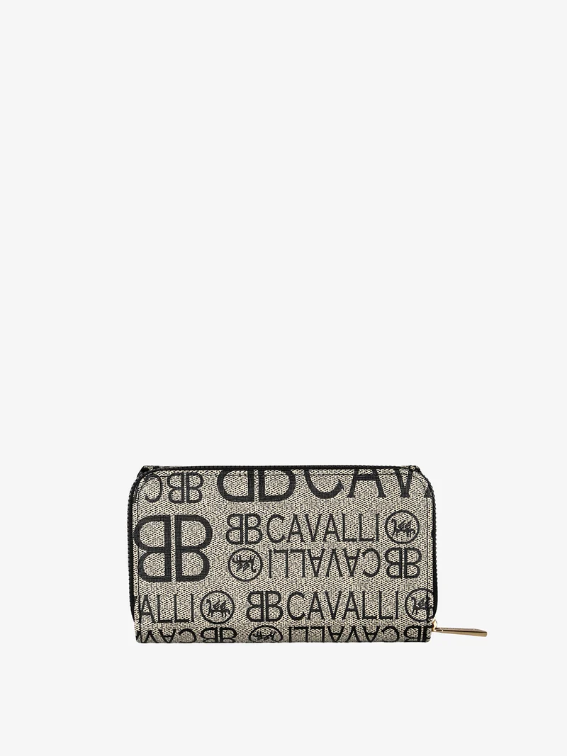 Portafoglio donna con stampe - taupe
