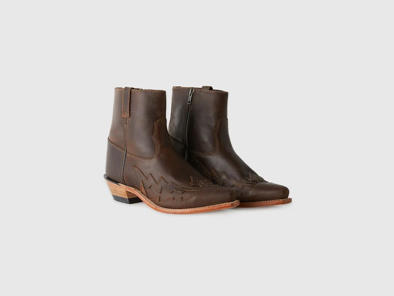 Niedrige Texan-Stiefel