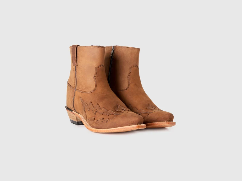 Niedrige Texan-Stiefel