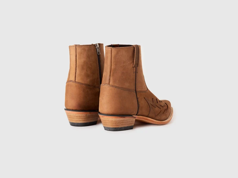 Niedrige Texan-Stiefel