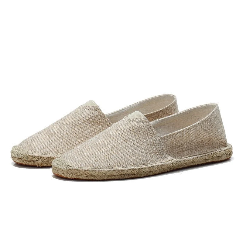 Elegant Linen Espadrilles