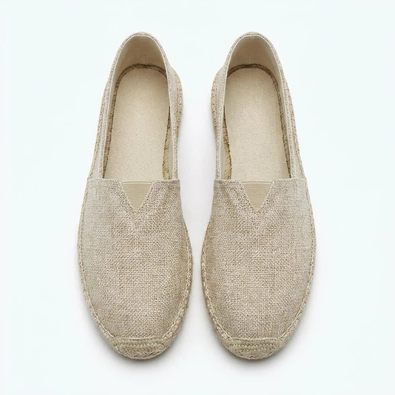 Elegant Linen Espadrilles