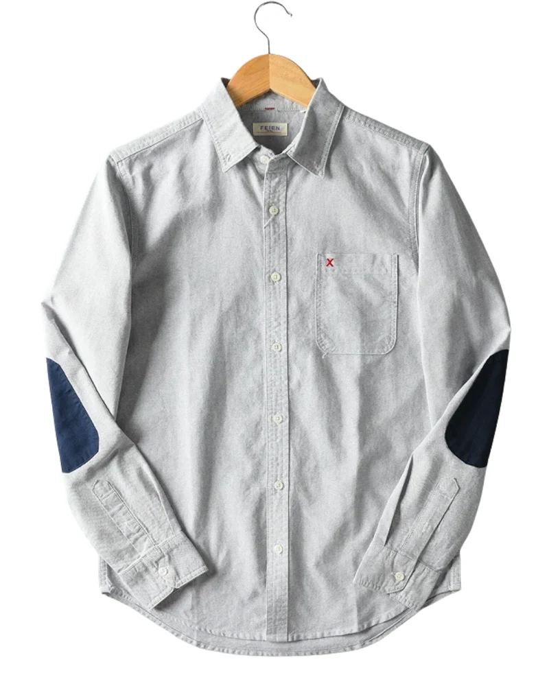 Elegant Cotton Oxford Shirt