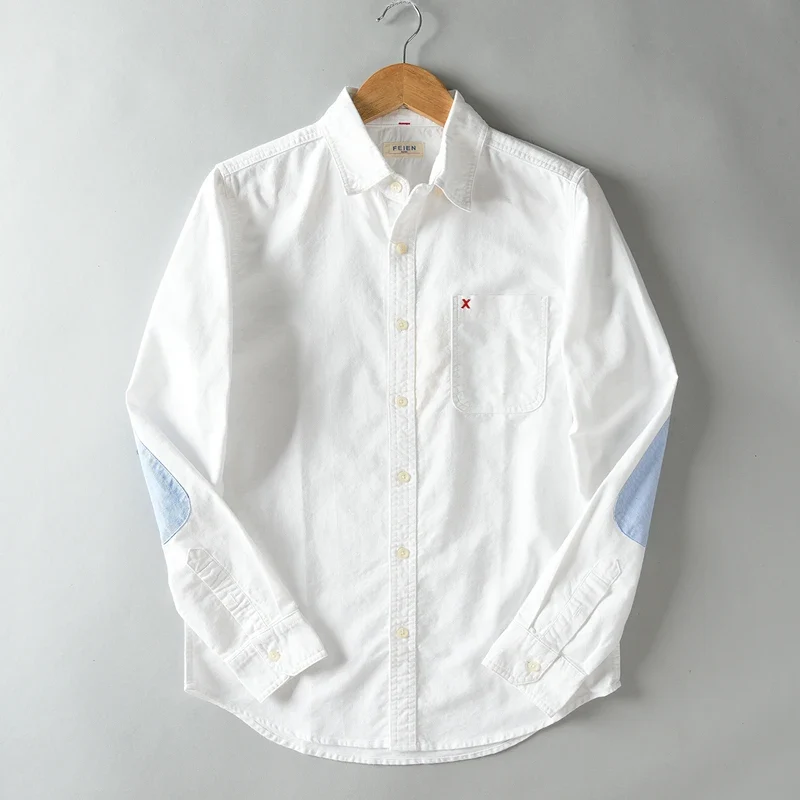Elegant Cotton Oxford Shirt