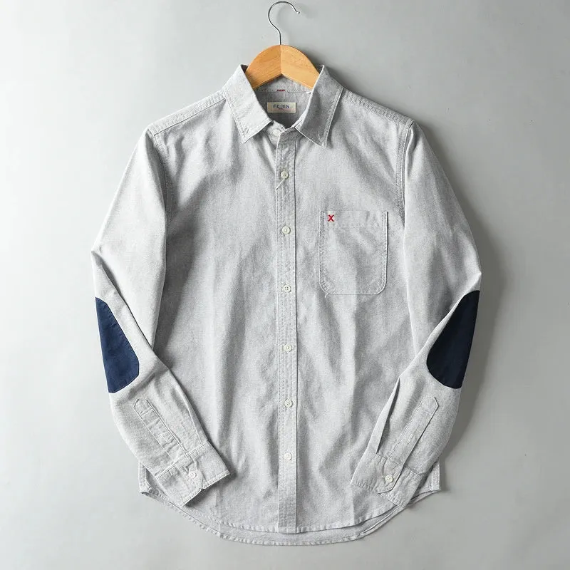 Elegant Cotton Oxford Shirt