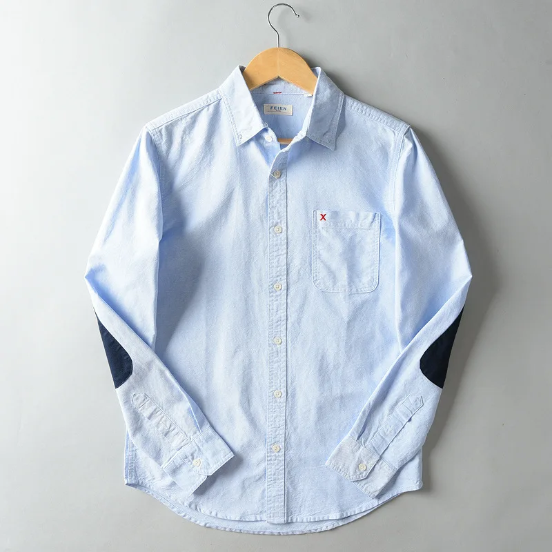 Elegant Cotton Oxford Shirt