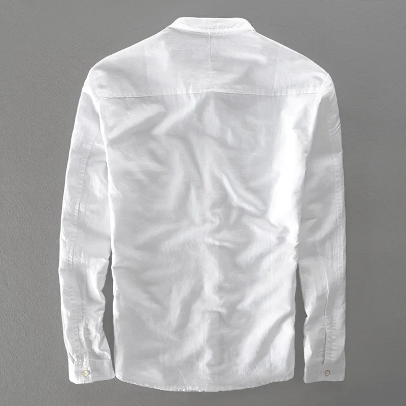 Elegant Cotton Linen Shirt