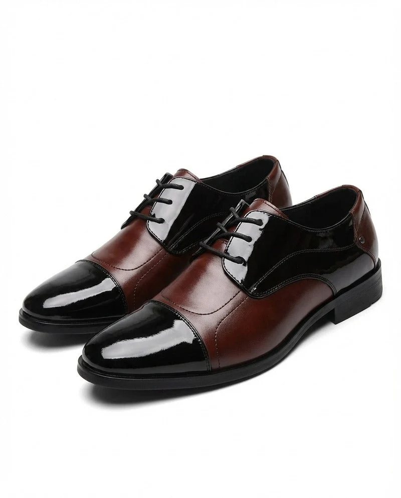 Chic Leather Oxford Shoes