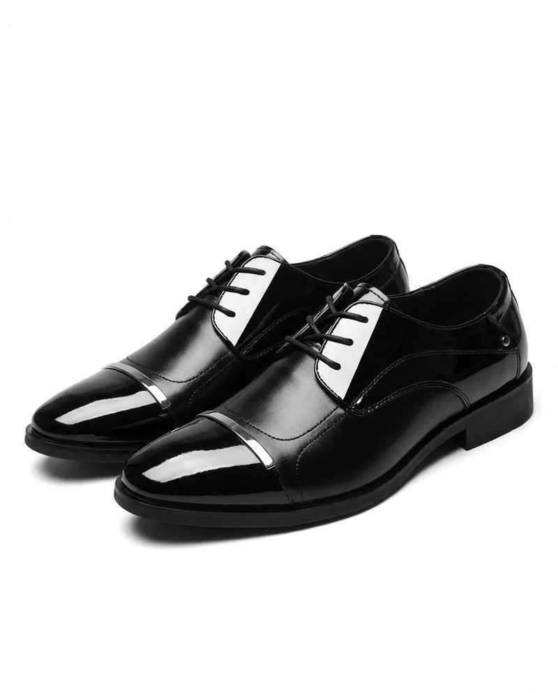 Chic Leather Oxford Shoes