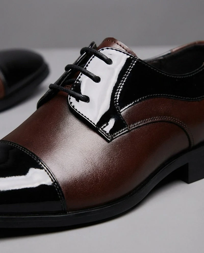 Chic Leather Oxford Shoes