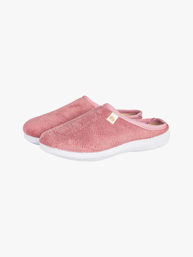 Pantofole donna in spugna - rosa