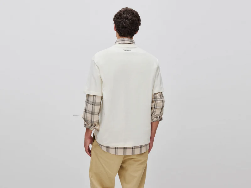 T-Shirt in Relaxed-Fit mit Aufdruck aus Bio-Baumwolle