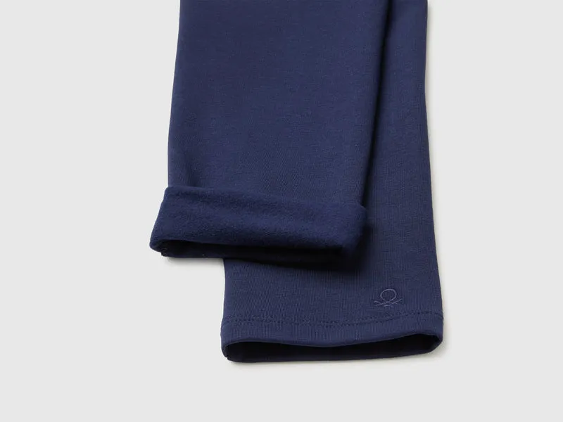 Warme Fleece-Leggings