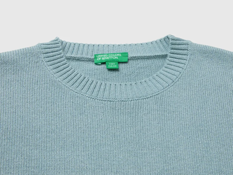 Pullover aus Woll- und Viskosemischung