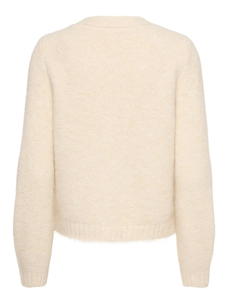 ONLZAGGIE LS BUTTON V-NECK CARDI KNT