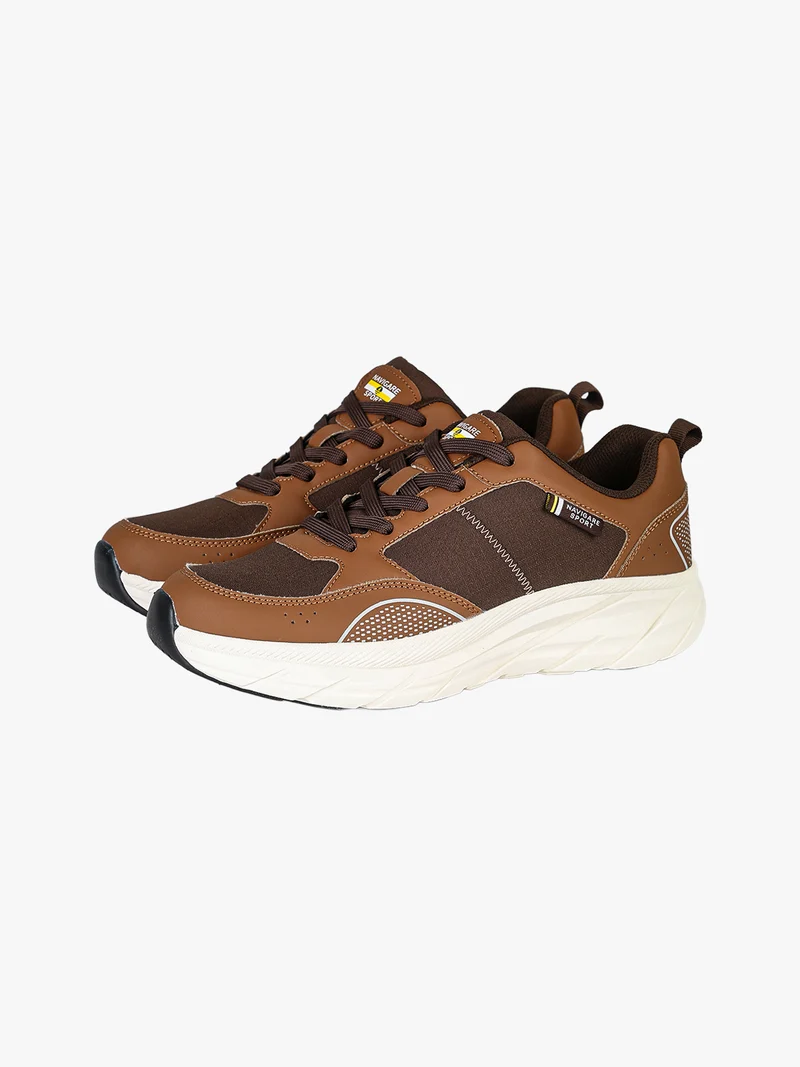 Sneakers da uomo stringate - moro