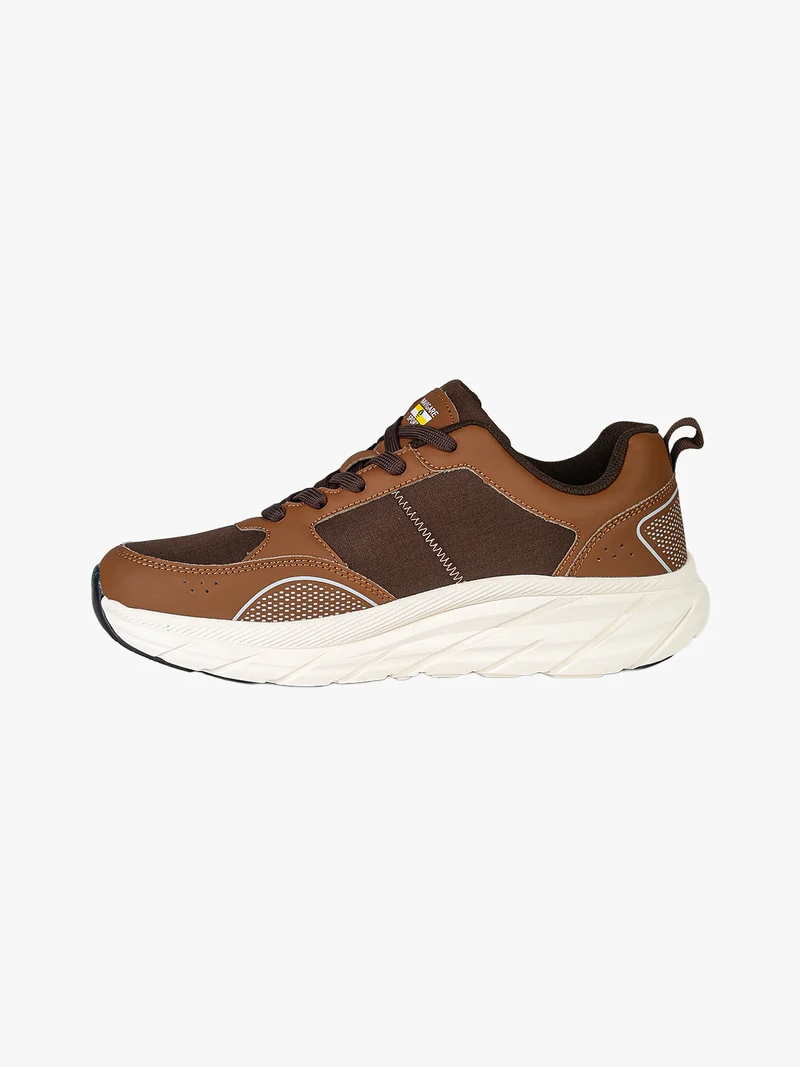 Sneakers da uomo stringate - moro