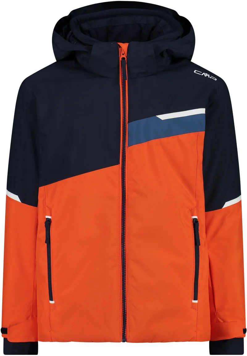 CMP KID JACKET SNAPS HOOD Kinderjacke wetterfest