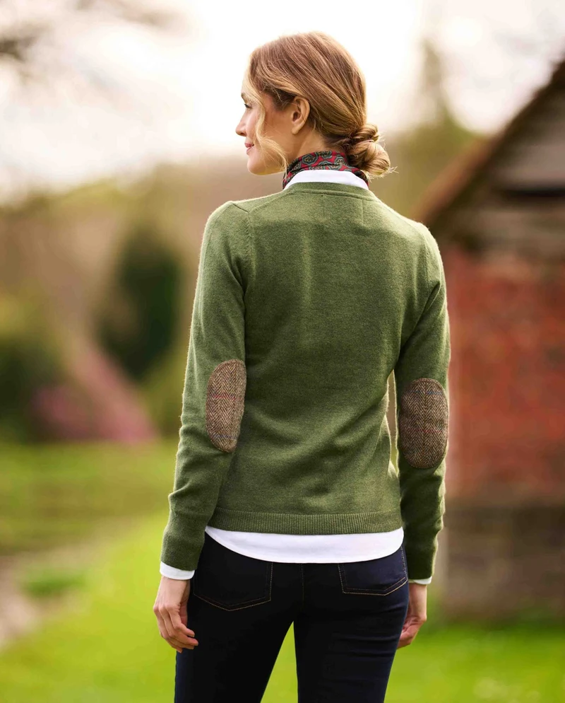Damen Cardigan "Mara" in dill