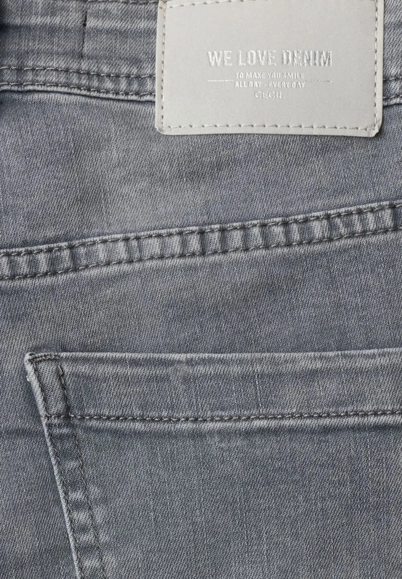 High Waist Wide Leg Jeans im Loose Fit