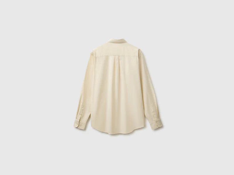 Button-Down-Hemd aus Flanell, 100 % Bio-Baumwolle