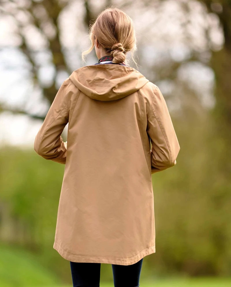 Damen Funktionsparka "Lilrock" in dark sand