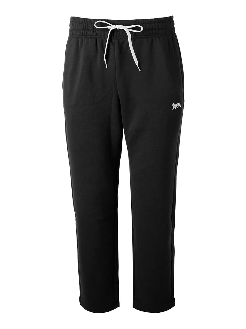 Completo tuta da uomo in felpa con zip - nero
