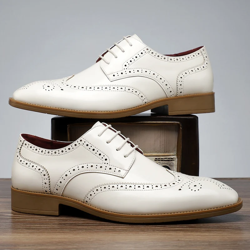 Elegant Leather Borgue Dress Shoes
