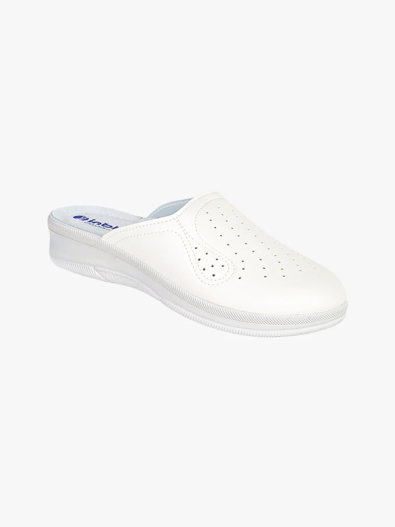 Ciabatte sanitarie da donna - bianco