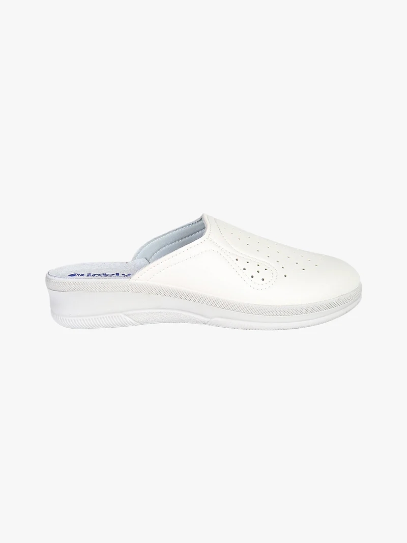 Ciabatte sanitarie da donna - bianco