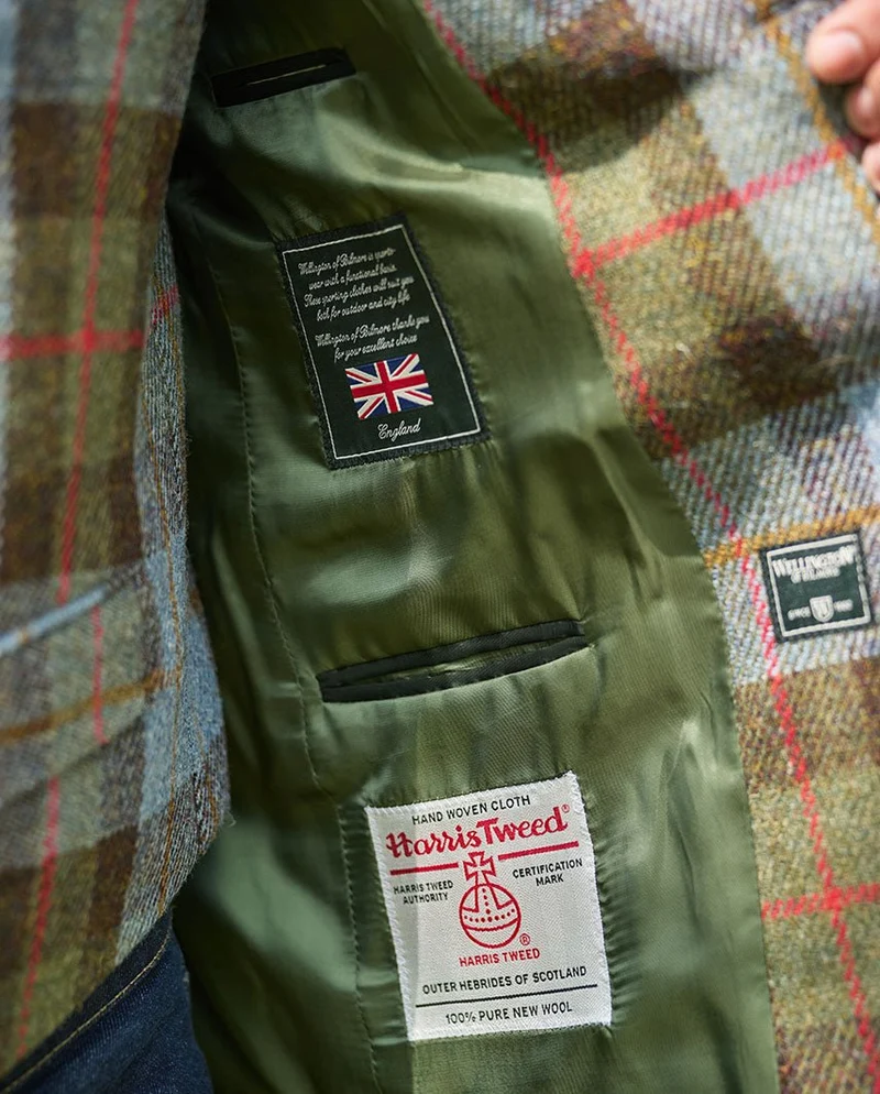 Harris Tweed Sakko "London" im Highland Check