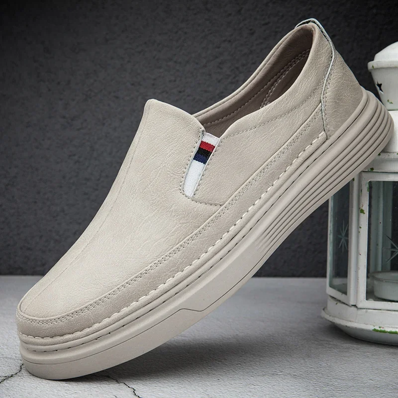 Elegant Leather Slip-On Shoes