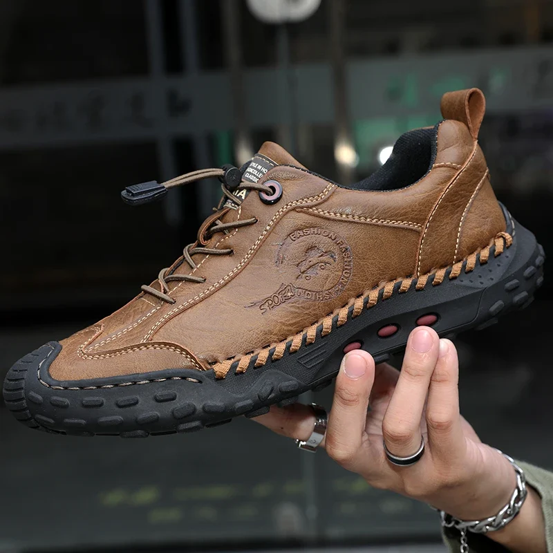 Casual Leather Summer Shoes