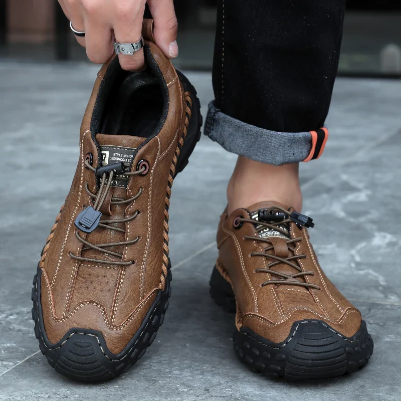 Casual Leather Summer Shoes