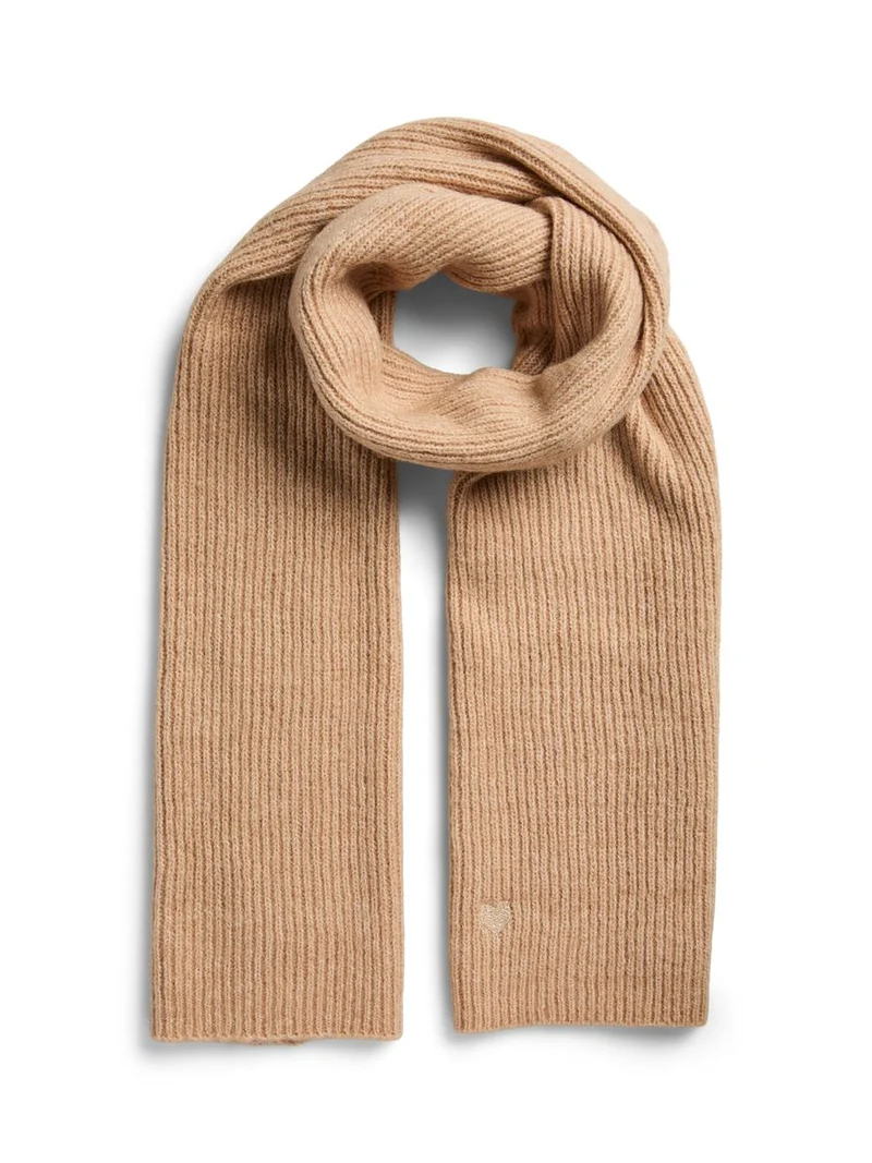 PCNIVA LONG KNIT SCARF NOOS BC