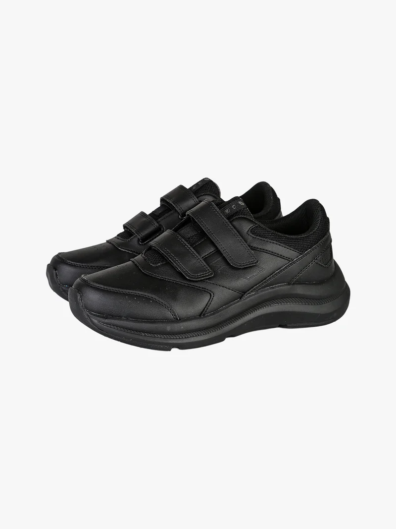 Sneakers sportive da donna con strappi - nero