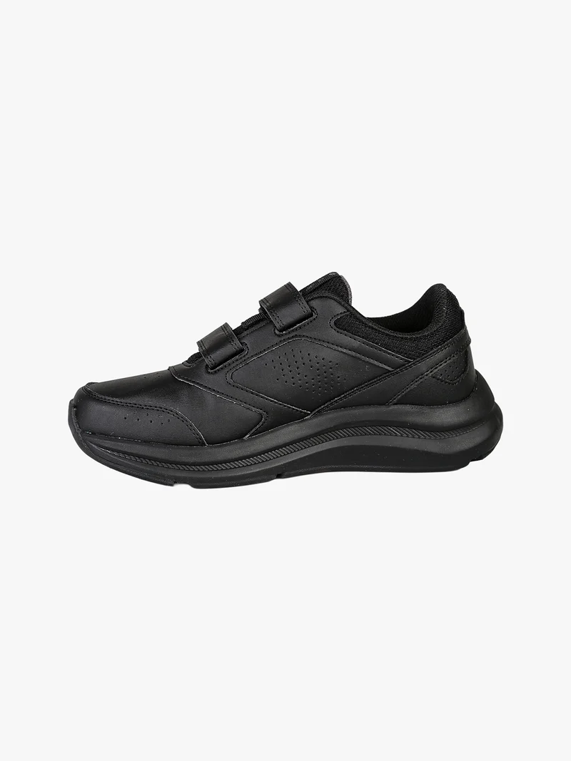 Sneakers sportive da donna con strappi - nero