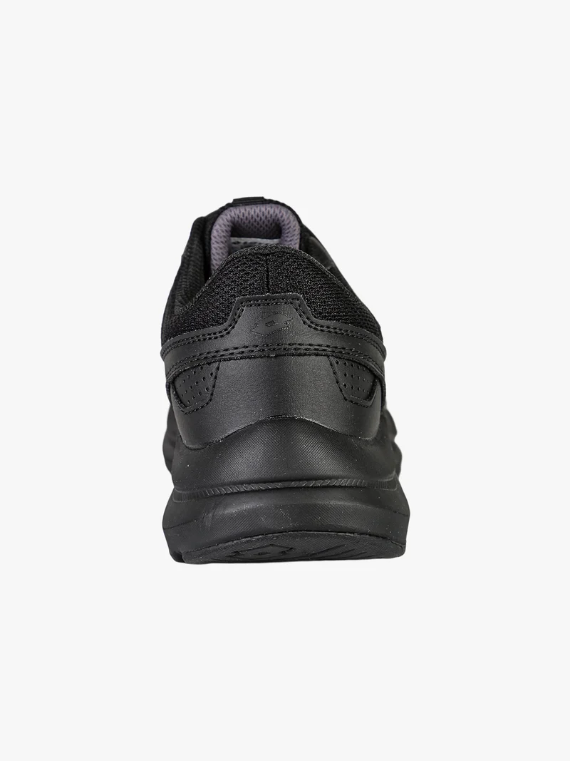 Sneakers sportive da donna con strappi - nero
