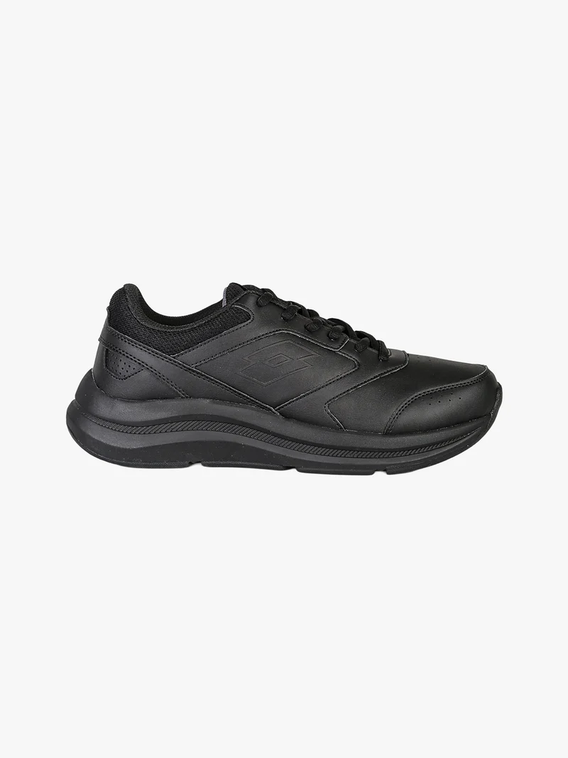 Sneakers sportive da uomo in ecopelle - nero