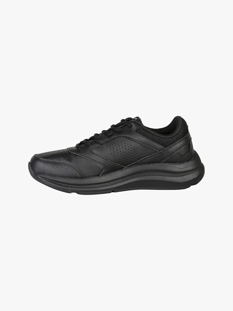 Sneakers sportive da uomo in ecopelle - nero