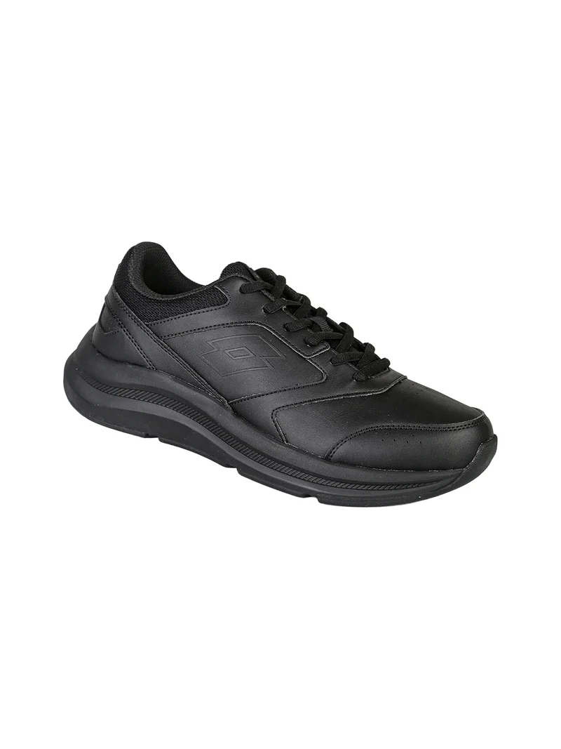 Sneakers sportive da uomo in ecopelle - nero