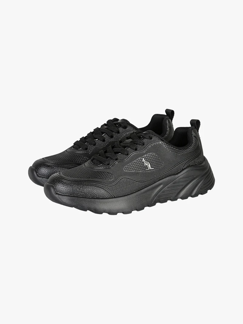 NOVA Sneakers donna sportive in ecopelle - nero
