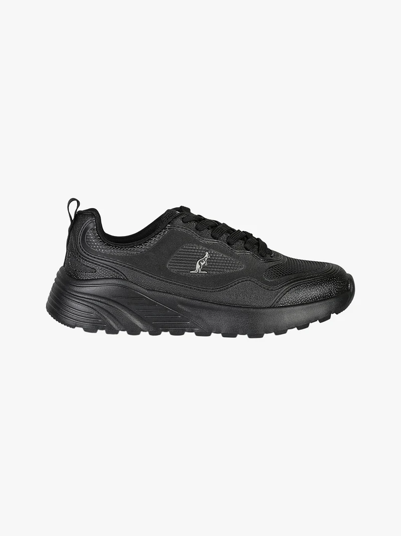 NOVA Sneakers donna sportive in ecopelle - nero