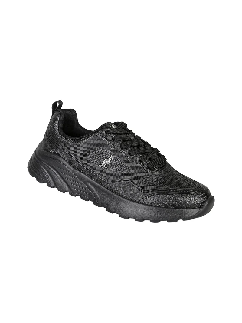 NOVA Sneakers donna sportive in ecopelle - nero