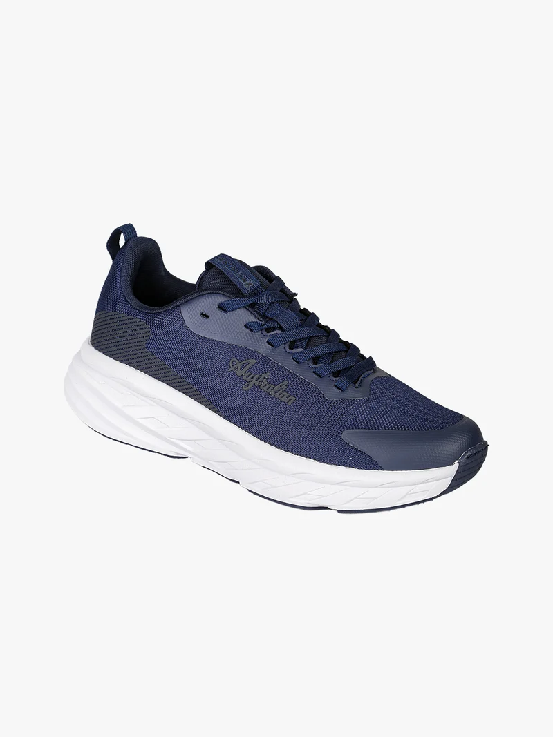 ALPHA II Sneakers sportive da uomo in tessuto - blu scuro